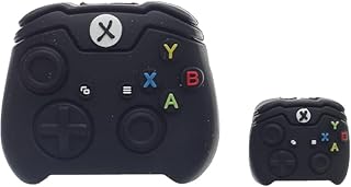 G-Power CH-009 Hard Silicone Charger Protector And Cable Protector Designed With Electronic Game Shaped Set Of 2 Pieces - Multi Color