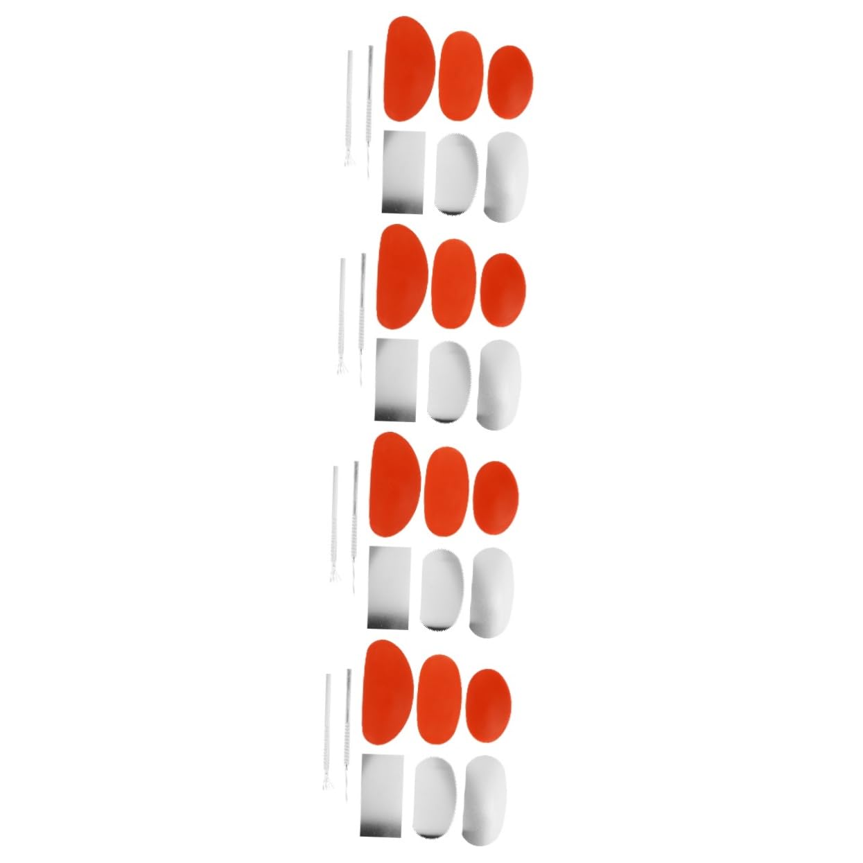 Artibetter 4 Set Set di Strumenti per la Ceramica Kit Strumenti per scolpire l'argilla Strumenti di Argilla Strumenti di Ceramica Strumento per Scultura in Argilla Metallo