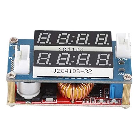 Hailege 5A Constant Current/Voltage LED Driver Charging Module With Voltmeter Ammeter Cover