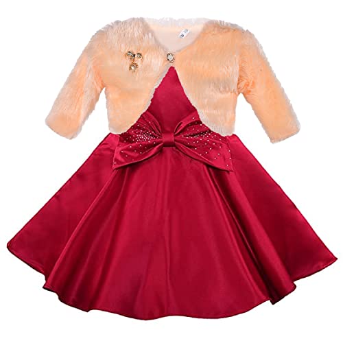 Image of Wish Karo Baby Girls Dress Frock-(bxa245rd)