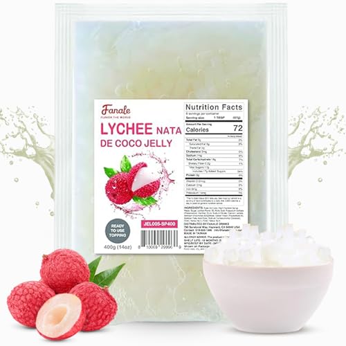 Fanale Lychee Nata de Coco Jelly