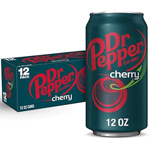 Dr Pepper Cherry Soda, 12 fl oz cans, 12 pack Cover