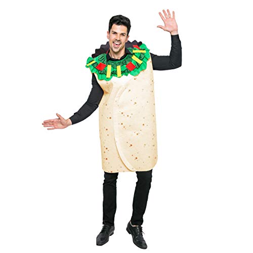 Spooktacular Creations Men Burrito Costume Adult Deluxe Set for Halloween Dress Up Party (X-Large) - Image 6