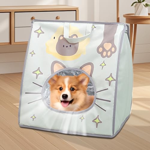 Sac de transport pour chat avec poche de glace intégrée contre la chaleur