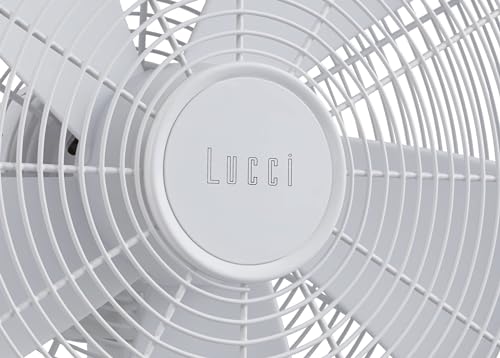 LUCCI AIR Breeze Ventilateur sur pied blanc tête pivotante télécommande - 3