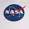 Nasa Men's CORE Logo Regular Fit Crew Neck Short Sleeve T - Shirt, White (White White), XX-Large (Manufacturer Size:XX-Large) #4