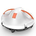 (2025 Neu) Poolroboter, Poolsauger Akku mit 130 Minuten Reinigungszeit, Einfach zu Bedienen, Selbstparkfunktion, Poolsauger Bodensauger Ideal für Flache Pools bis zu 100 m²