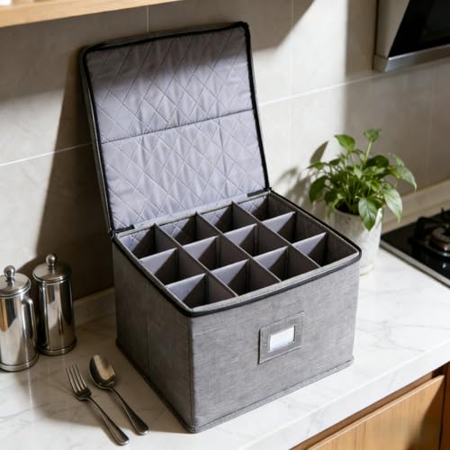 Cajas de cartón para guardar copas de vino con celdas protectoras 7