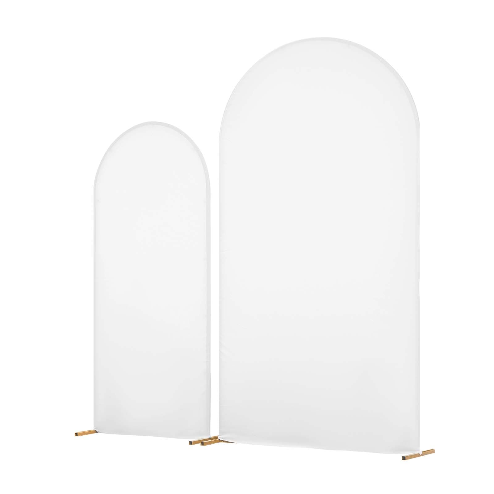 VEVOR Supporto per Fondale ad Arco Set da 2, Struttura Stabile, Facile da Montare, Set di Fondali ad Arco per Feste con Copertura per Matrimoni, Feste di Compleanno, Decorazioni per Cerimonie