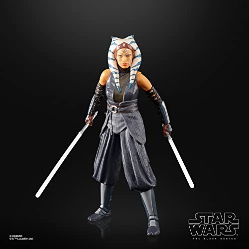 Hasbro Star Wars The Black Series, Ashoka Tano, Figurine de Collection de 15 cm, The Mandalorian, Jouet pour Enfants, dès 4 Ans F4349 Multicolore