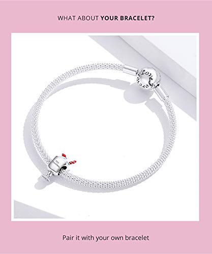 Charm de plata 925 que no pierde color para pulseras de eslabones 3