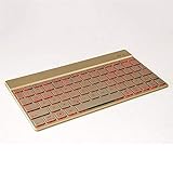 heinz hubert aluminiumsysteme Mit siebenfarben-LED-Hintergrundbeleuchtungen, farbenfroh, der Tasten und der Tastaturrahmenfarbe, derselben Farbe