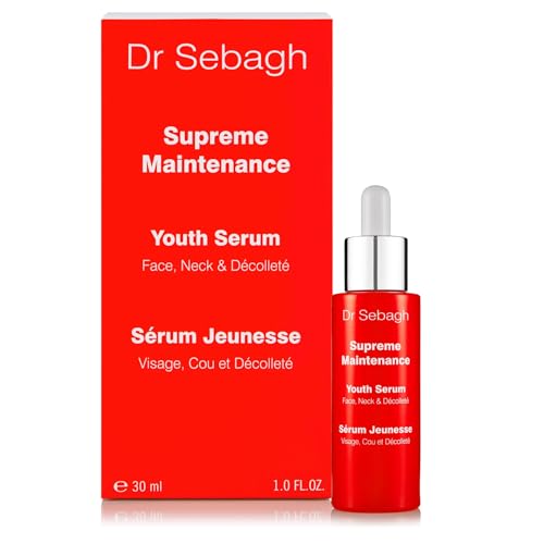 Dr Sebagh Supreme Maintenance Youth Serum (2 fl oz) - Award-Winning Anti Aging Resveratrol Serum for Face - Collagen-Boosting Hydrating - Advanced Resveratrol Skin Care Treatment
