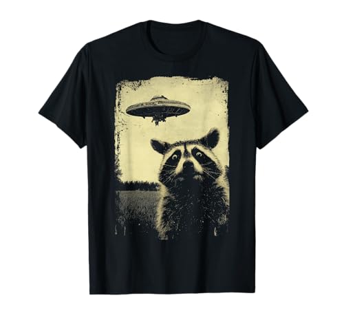 Bad Attitudes Waschbär Raccoon UFO Alien Weirdcore Aesthetic Artwork...