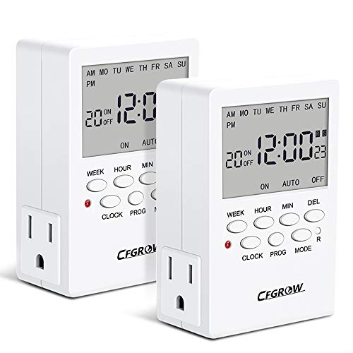 Top electric timer outlet double for 2022 Sideror Reviews