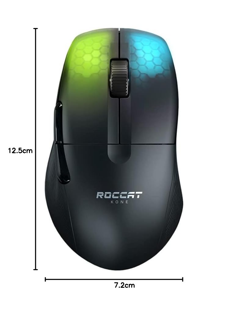 Amazon.co.jp: ROCCAT KONE Pro Air ゲーミングマウス (ワイヤレス
