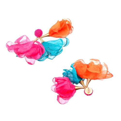 Multicolour Drop Earrings for Women/Girls - Anniversary Gift for Wife