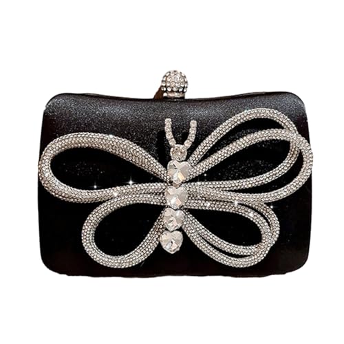 Sac de soirée à strass chic pour femme - Pochette de banquet élégante