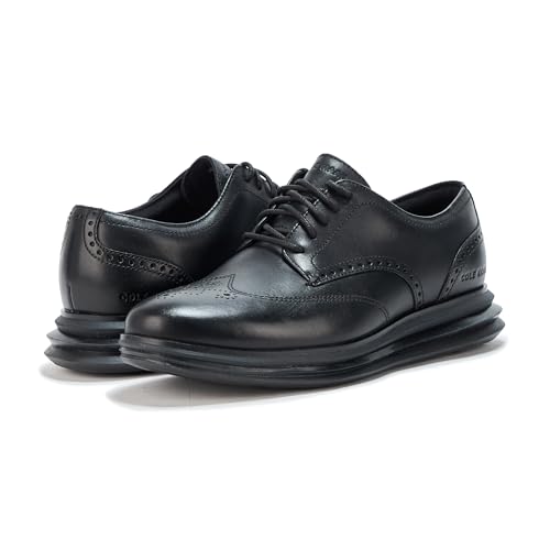 Cole Haan Men's Originalgrand Energy One Wingtip, Black/Black/Black, 7.5-W US