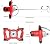 Kadxyan Electric Handheld Cement Mixer, 2100W Portable Mortar Mixer with 6 Speed, Concrete Paint Mixer Drill, for Mixing Mud, Cement, Motar, Paint, Grout, Plaster, Fodder Stirring Tool