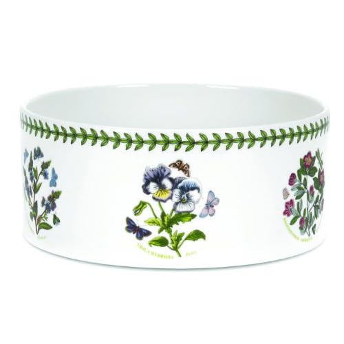 Portmeirion Botanic Garden Soufflé Dish, 64 Oz – Assorted Florals Motif