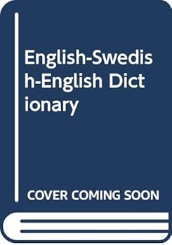 Paperback English-Swedish-English Dictionary Book