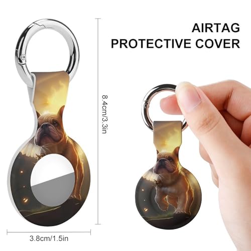 Funda para Airtag a prueba de golpes pack de 4 llaveros para evitar pérdidas 2