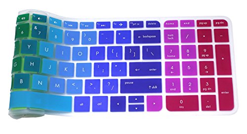 Protector de Teclado Compatible para HP 15.6" Rainbow miniatura 4