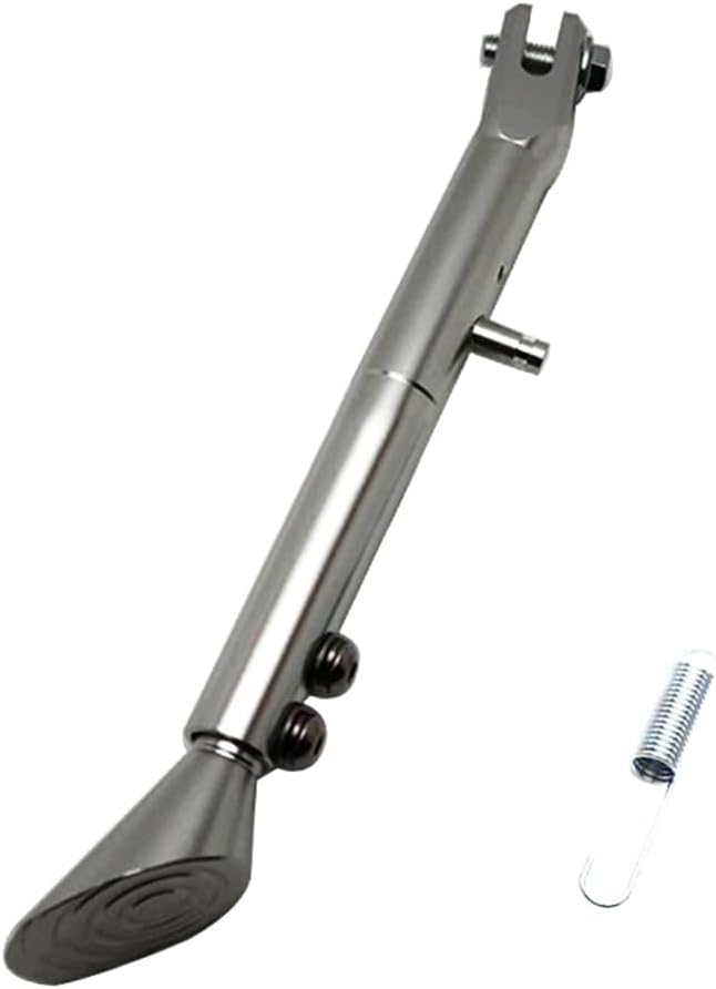 Upgraded Motorcycle Kickstand Aluminum Alloy Motorcycle Adjustable Kickstand Foot Side Stand Quick Fixing