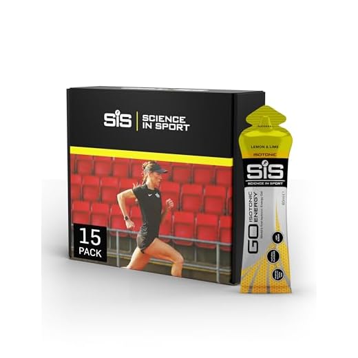 SiS GO Gels Citron — Lot 15 sachets