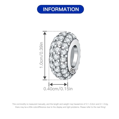 2 Pack 925 Sterling Silver Butterfly Letter Charms for Bracelets and Necklace Alphabet Dangle Pendants Round Spacer Beads Pave Cubic Zirconia Jewelry Gift for Women4