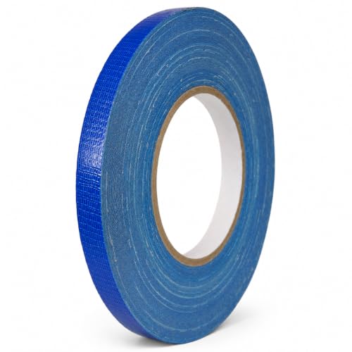 Image of GGR Supplies CDT-36 Industrial Grade Cloth Duct Tape, Dark Blue 1 /2 Inch x 60 Yards, Waterproof UV Resistant Heavy Duty, Clean Removal with No Sticky Residue for Repairs, Packaging, and Bundling