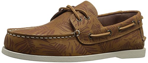 Tommy Hilfiger Men's Bowman4 Boat Shoe, Tan, 11 M US