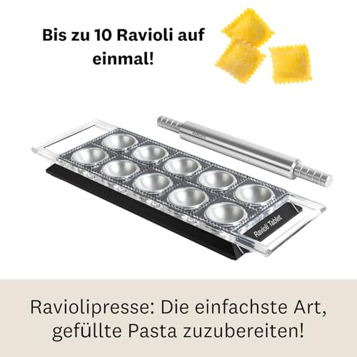 Foto von Marcato Ravioli Tablet Nudelform, Aluminium, 36 x 21 x 7 cm