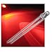 world-trading-net - 10 LEDs 3mm wasserklar blinkend rot LEDs, Leuchtdiode, bedrahtet, Diode Leuchtend, als Bauteil