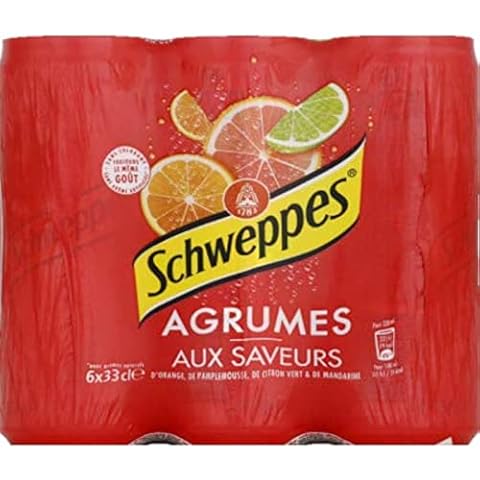 Schweppes Agrumes 6x33cl Cover