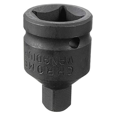 Doolland 3/4 Female to 1/2 Inch Impact Drive Socket Reducer Ratchet Adapter Converter Cover