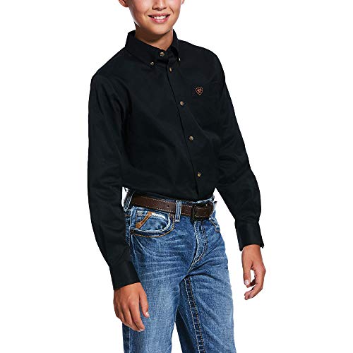 Image of Ariat Boys' Solid Twill Classic Fit Shirt