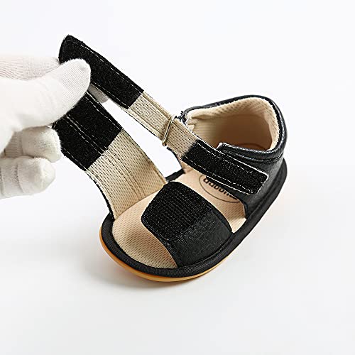 MK MATT KEELY Baby Boy Girl Sandalen Eerste Lopen Lederen Zomer Schoenen Met Zachte Rubberen Zool Voor Pasgeboren Baby… - Image 6