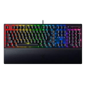 Razer BlackWidow V3 Tenkeyless – Teclado mecánico para juegos de alta calidad (teclado compacto con interruptores verdes (táctil y clic), iluminación RGB Chroma, gestión de cables) diseño del Reino