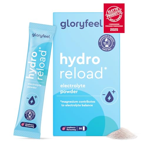 Elettroliti, Magnesio e Potassio, Eletto PRODOTTO DELL'ANNO 2025, Integratori Sali Minerali, Gusto Lampone, 30 Bustine, Integratore Sport, contro Stanchezza e Affaticamento, Senza Additivi, 100% vegan