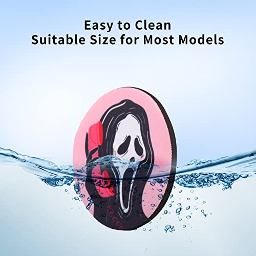 Tuckpatts Coasters Funny Fun Skull Car Coasters Pink Rubber Car Cup Holder Coaster 2-Pack Coasters For Drinks Absorbent Decal Decor Accessories For Women Men #TOP4