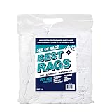 Arkwright White Knit Cleaning Rags (5 lbs. in a Bag)