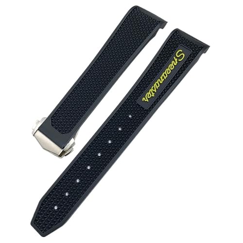 Bracelet de montre caoutchouc 20mm premium GUMMMY pour boîtier Seamaster AT150