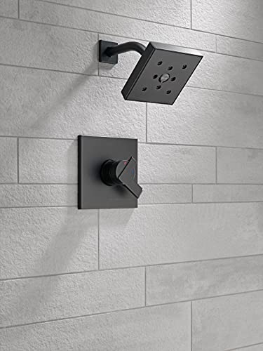Delta Faucet Ara 17 Series Dual-Function Shower Handle Valve Trim Kit, Matte Black T17067-Bl (Valve Not Included) #TOP1