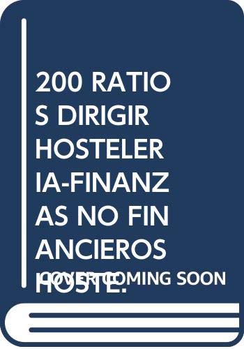 Finanzas / 200 ratios hosteleria