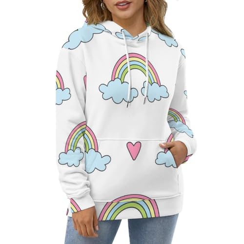 Sweats à capuche multicolore UMENG pull unisexe manches longues