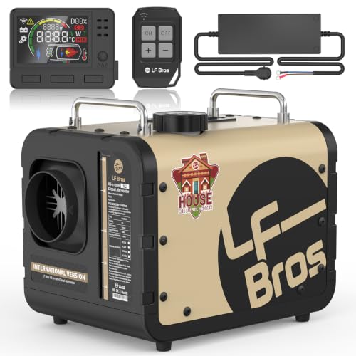 LF Bros 12V/24V/110V 5KW All-in-One Diesel Heater with Stylish Design