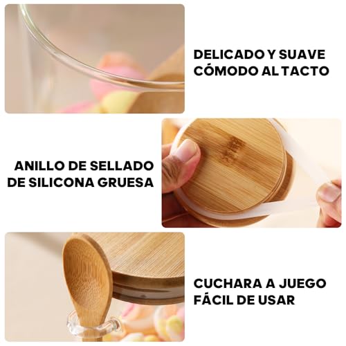 La Mejor Selección de Contenedores de vidrio con tapa Top diez. 23 La Mejor Selección de Contenedores de vidrio con tapa Top diez. 21