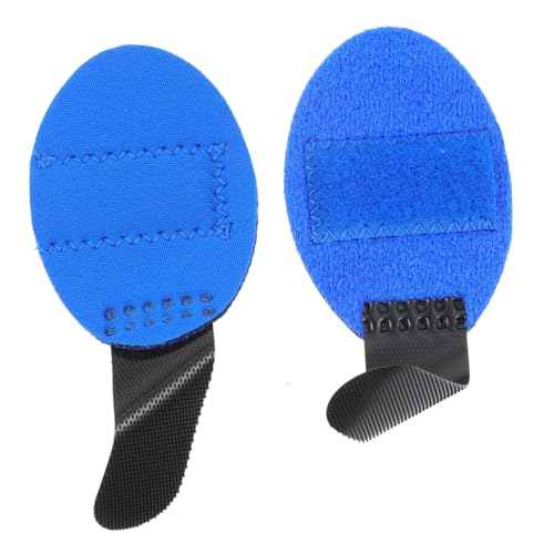 TOVINANNA 2pcs Splint Wraps Sports Splint Thumb Supports Brace Splint Adjustable Injured Brace Adjustable Stand Thumb Splint for Thumb Blue Aluminum Alloy